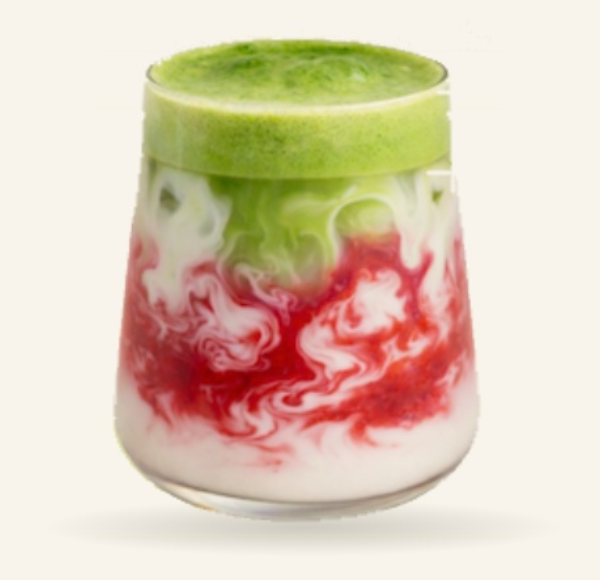 Framboise chocolat blanc — Greeen Matcha Paris 2e