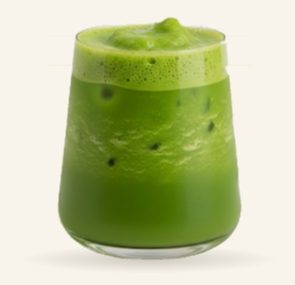 Matcha latte frappé — Greeen Matcha Paris 2e