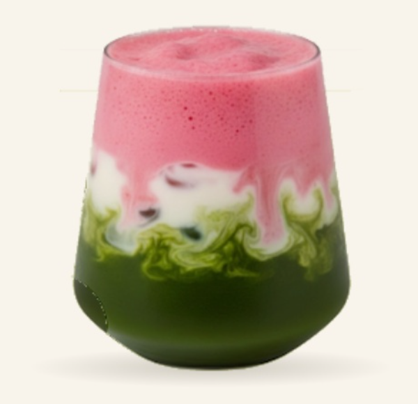 Matcha rose — Greeen Matcha Paris 2e