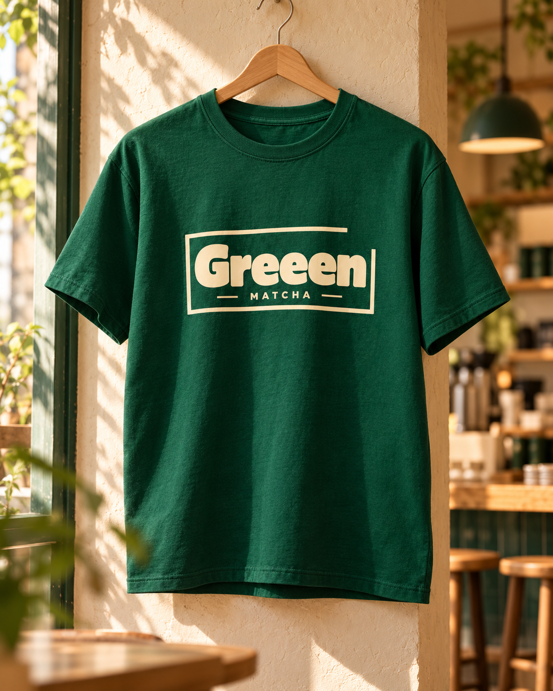 T-shirt vert Greeen Matcha