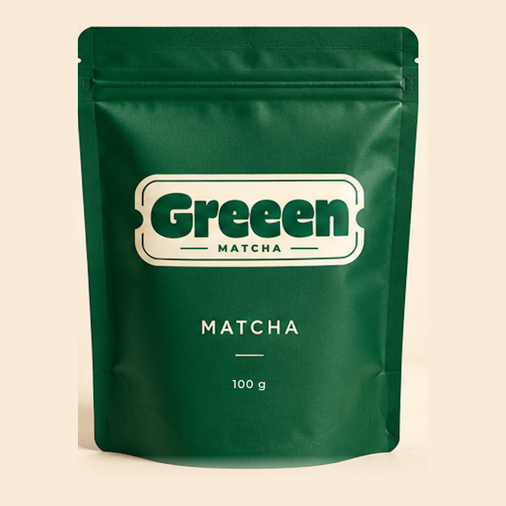 Sachet de matcha de cérémonie bio Saemidori Greeen Matcha 100 g
